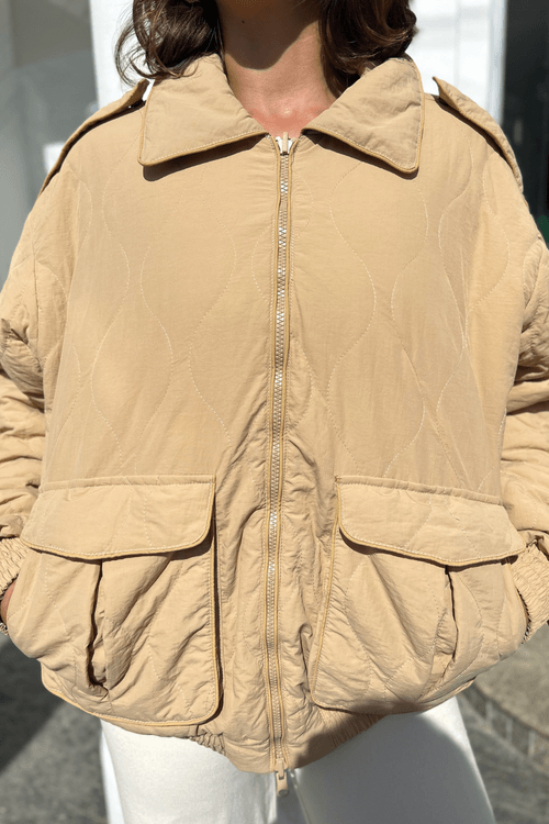 Jaqueta Puffer Double Folhagem De Inverno Farm.png